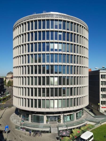 &ldquo;Okrąglak&rdquo; building in Poznań, Poland